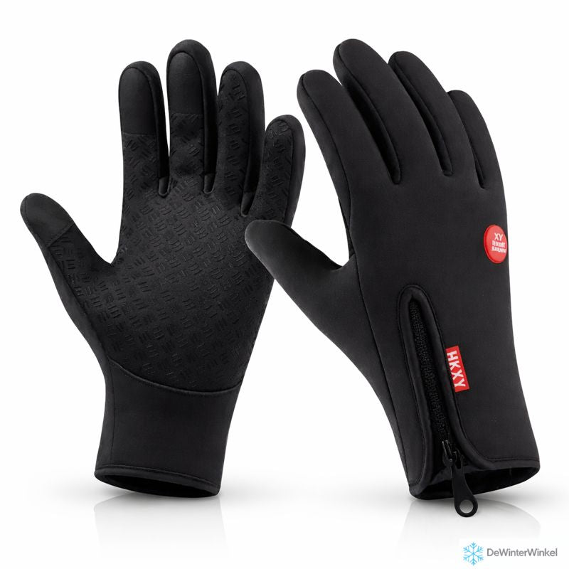 Waterafstotende Winter Handschoenen (Zwart)