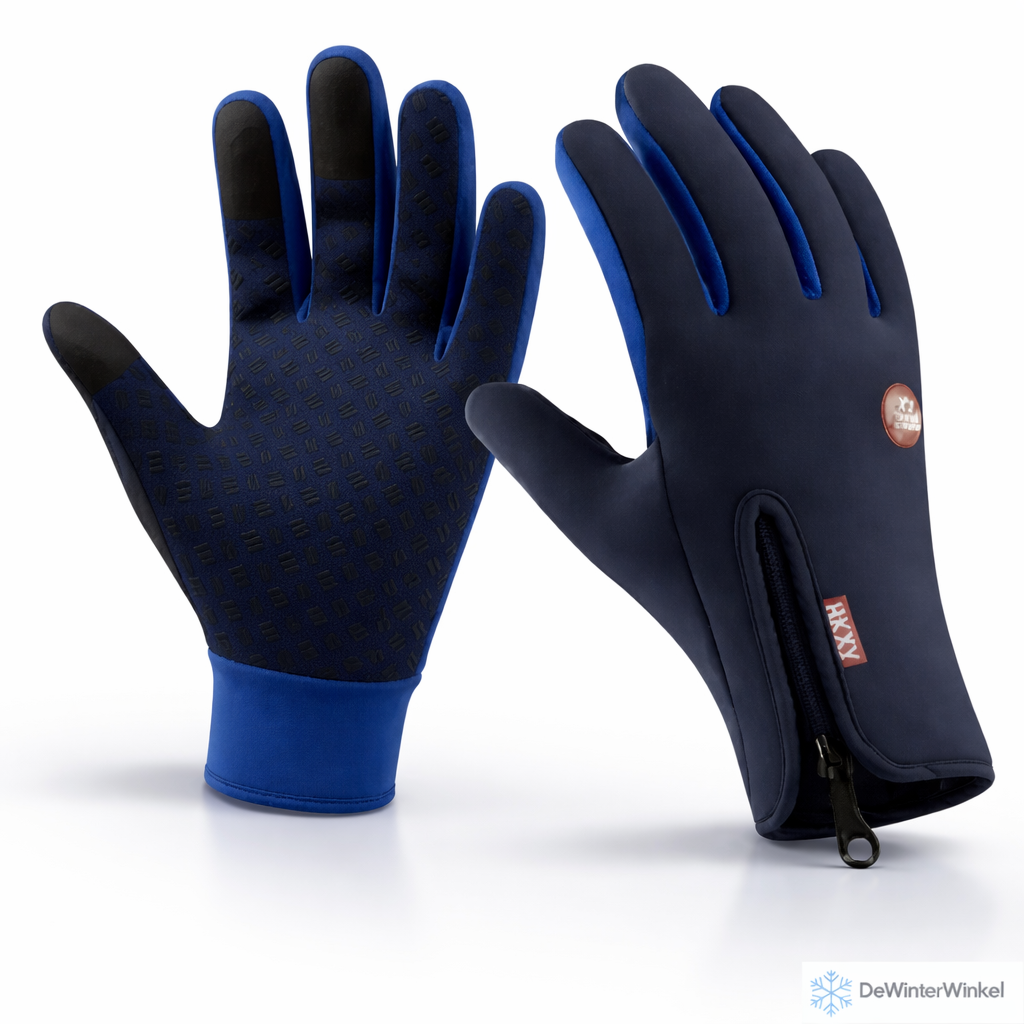 Waterafstotende Winter Handschoenen (Blauw)