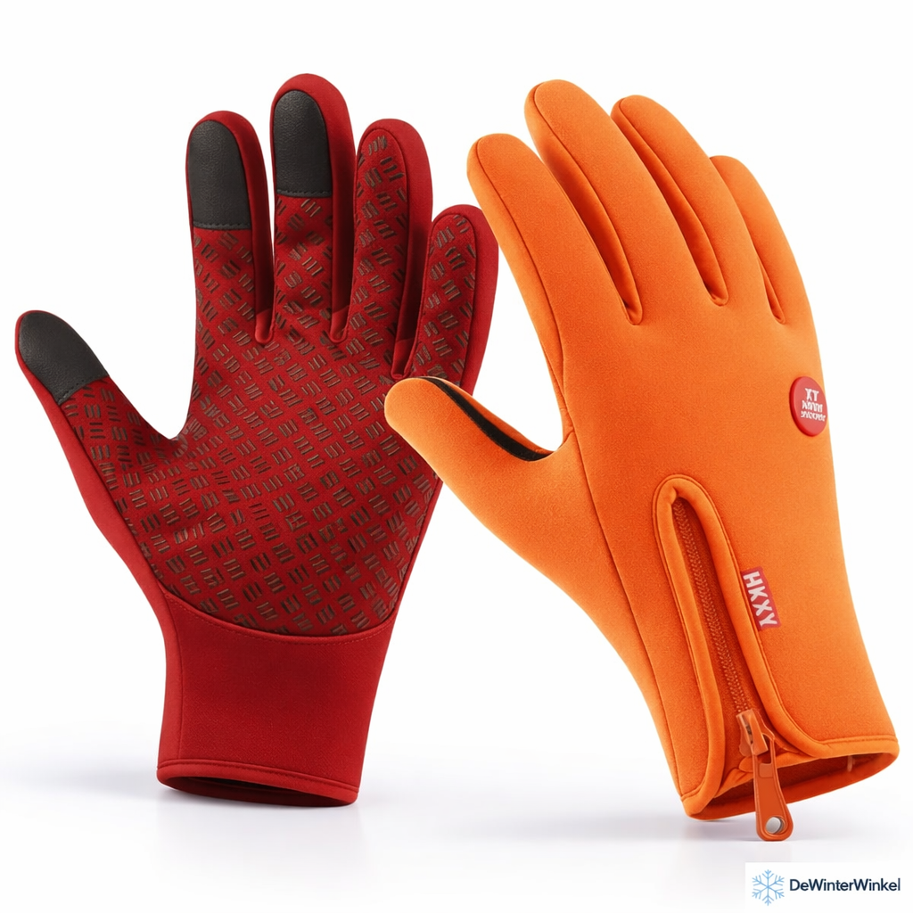 Waterafstotende Winter Handschoenen (Oranje)