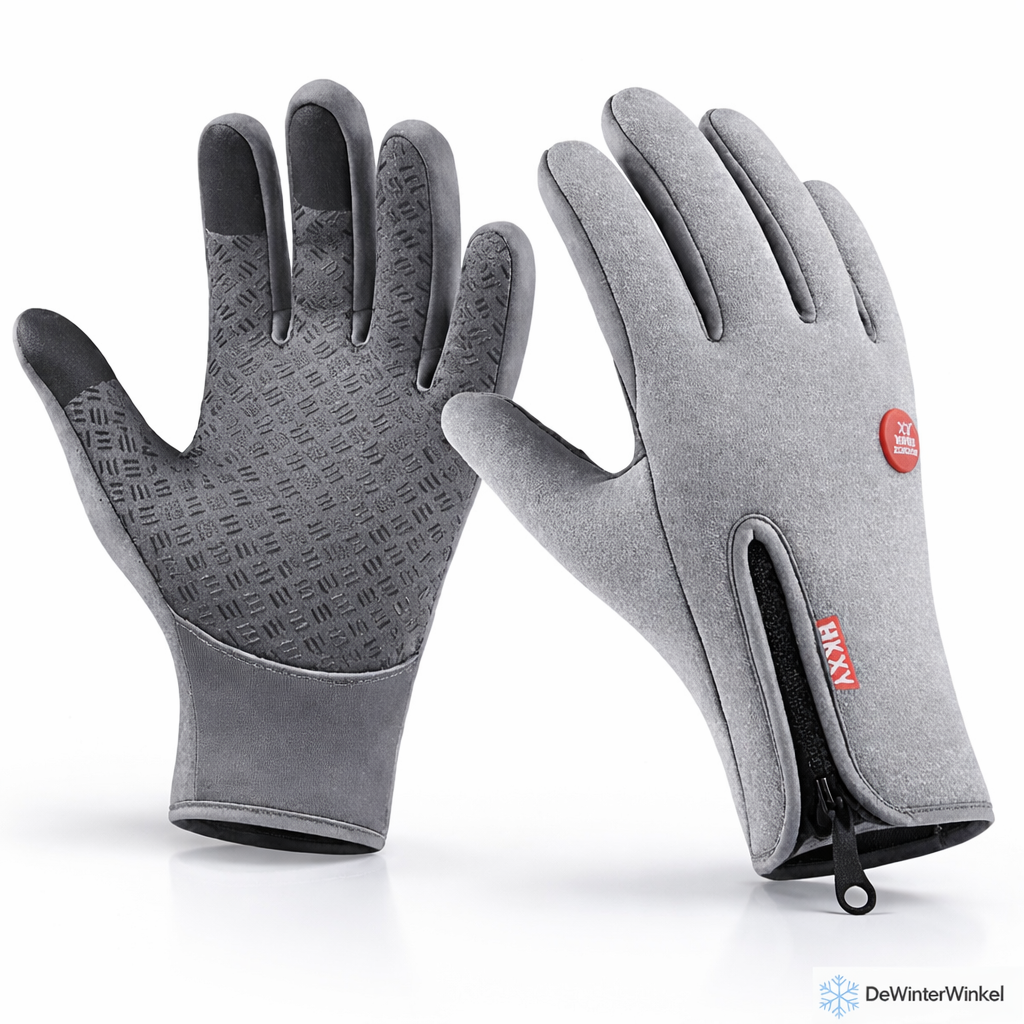 Waterafstotende Winter Handschoenen (Grijs)
